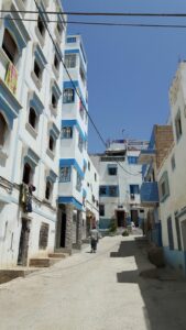 Kleine Gasse in Taghazout