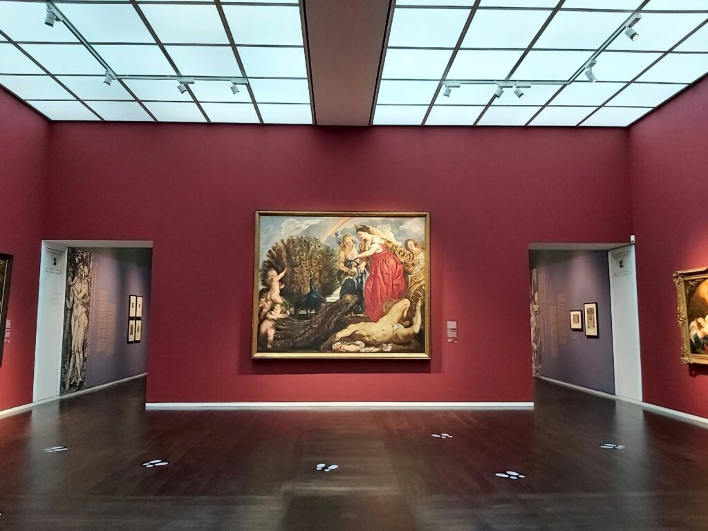 Peter Paul Rubens fest im Blick, Juno und Argus