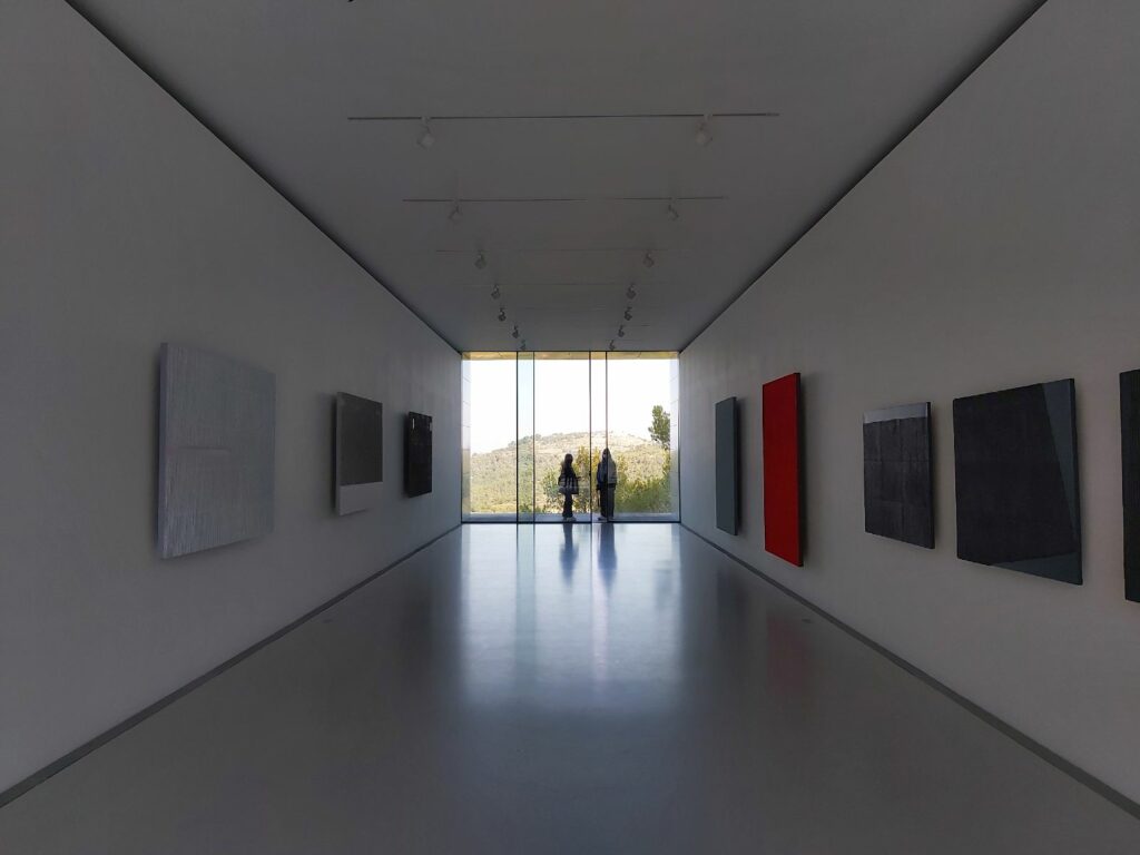 Blick in Richard Rogers Galerie