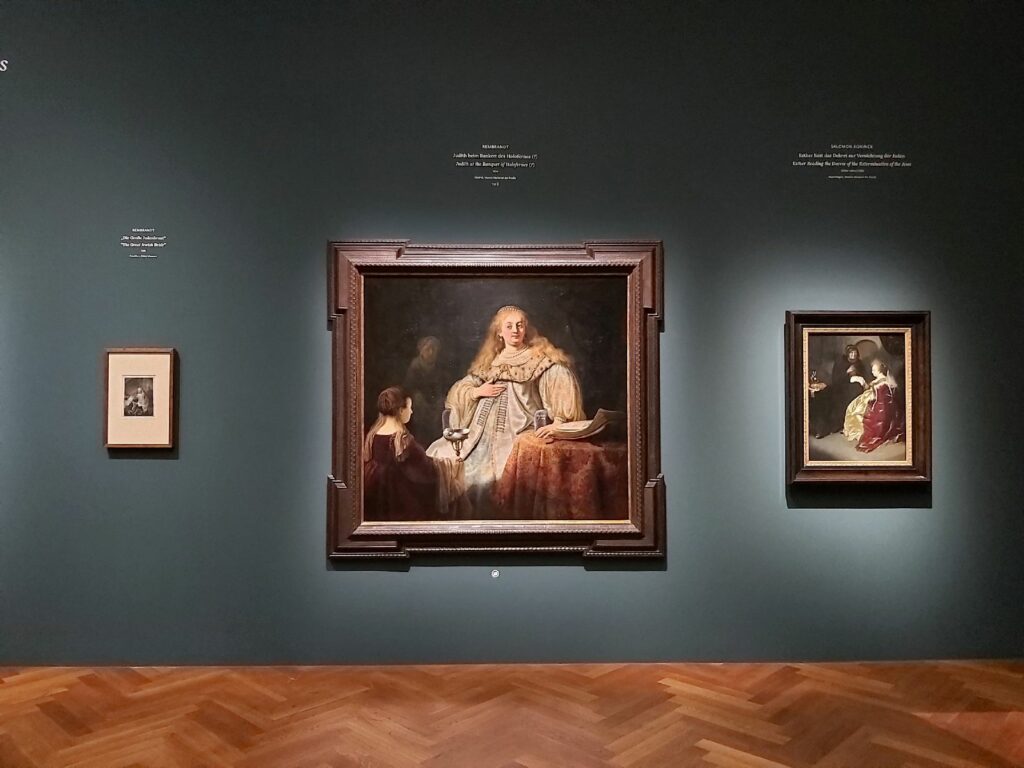 Rembrandt, Judith beim Bankett des Holofernes