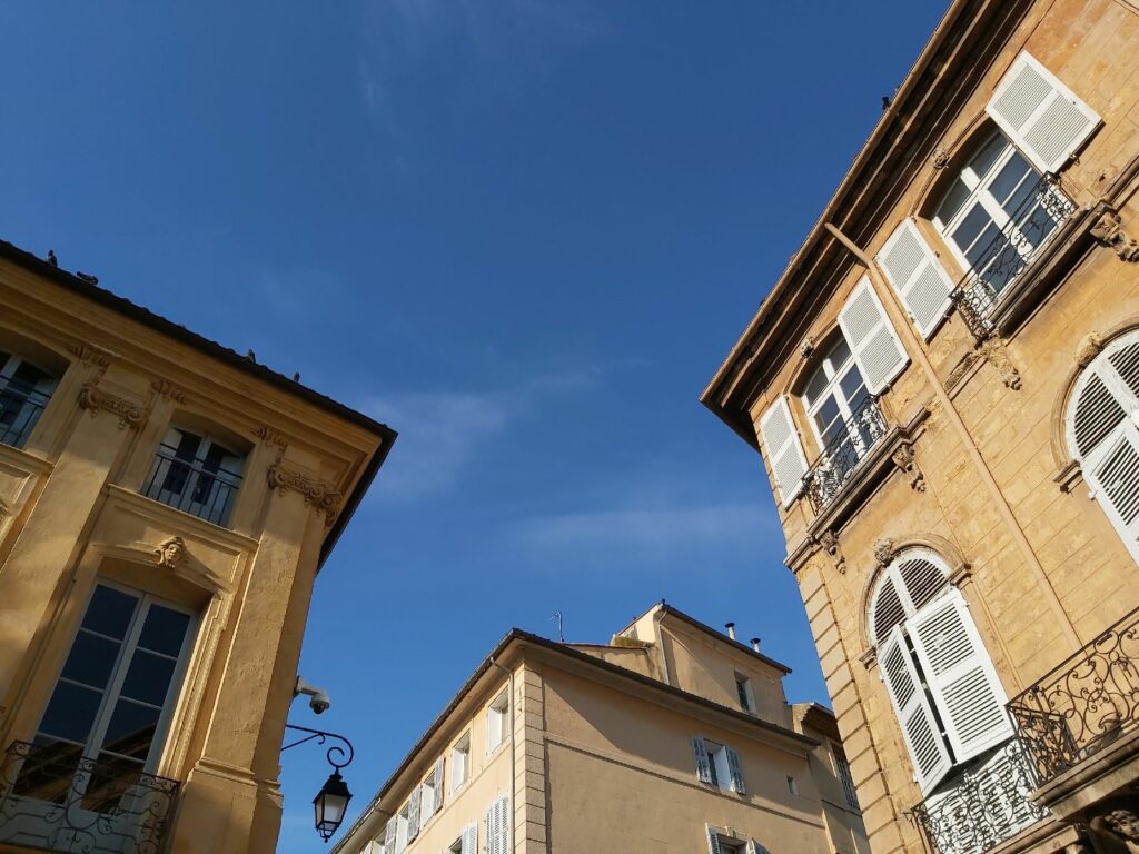 In der Altstadt von Aix-en-Provence