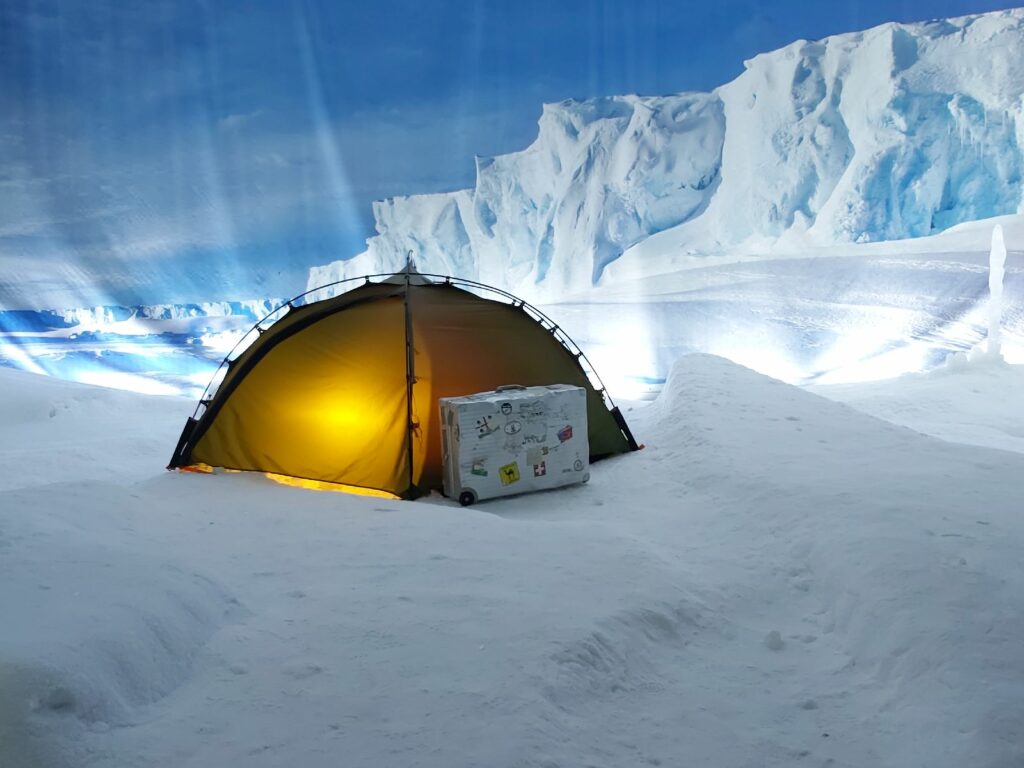 Etwas kühl in der Antarktis...