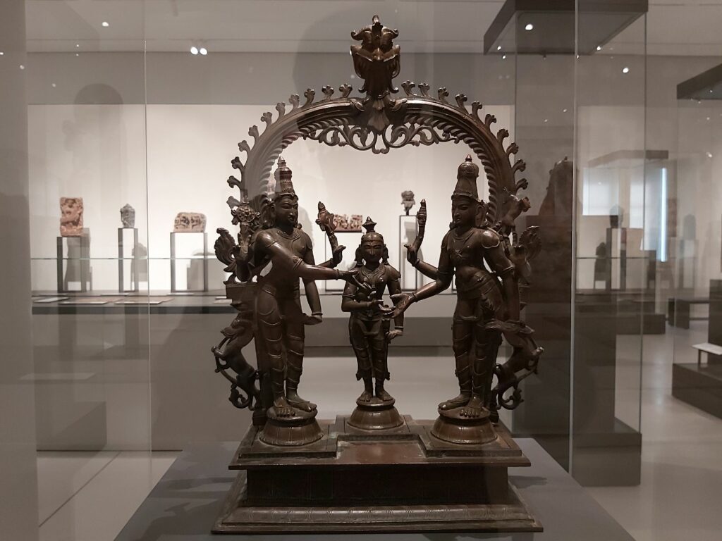 Die Hochzeit von Shiva und Parvati