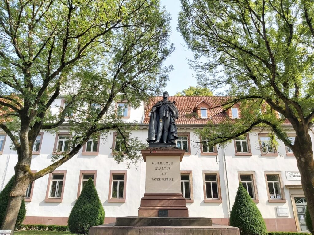 Der Wilhelmsplatz und sein Namensgeber