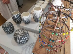Keramik und Glasperlen - eine perfekte Symbiose