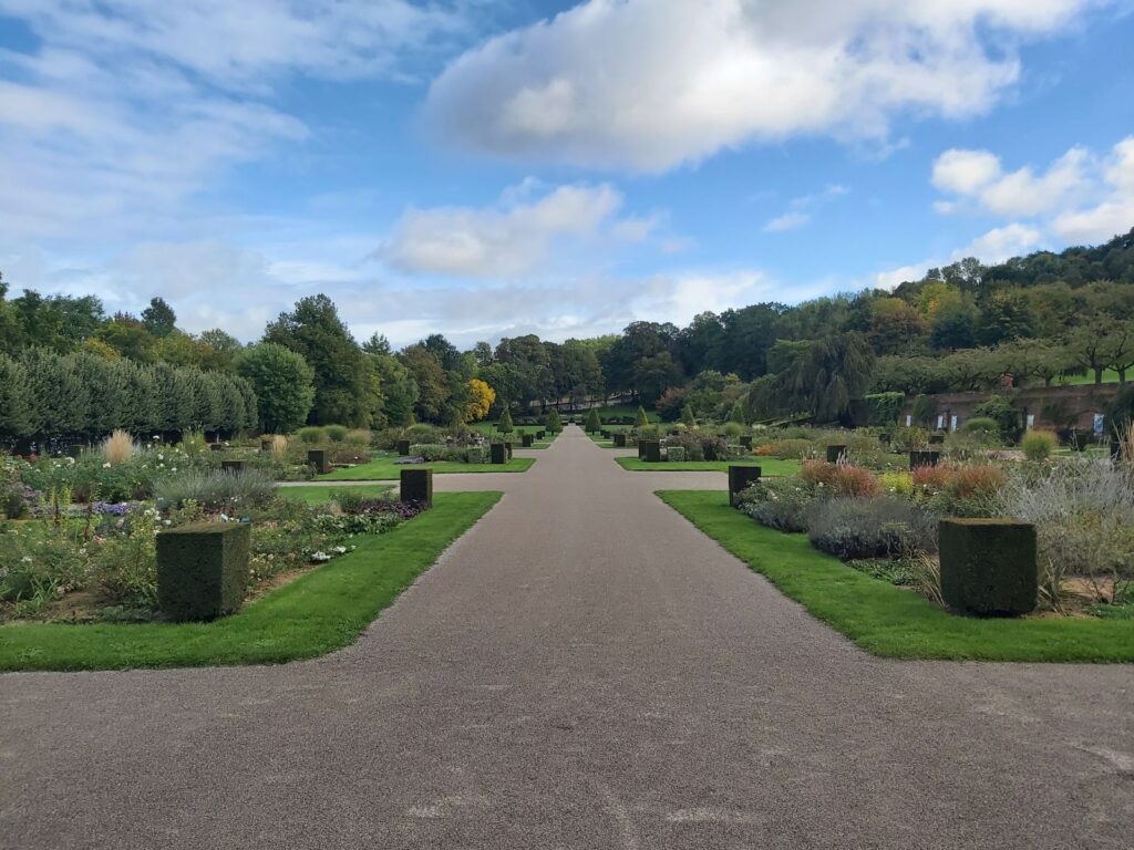 Der Blick in den Französischen Garten