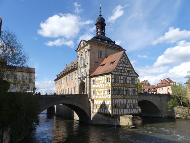 Ein echter Hingucker: Das Bamberger Rathaus