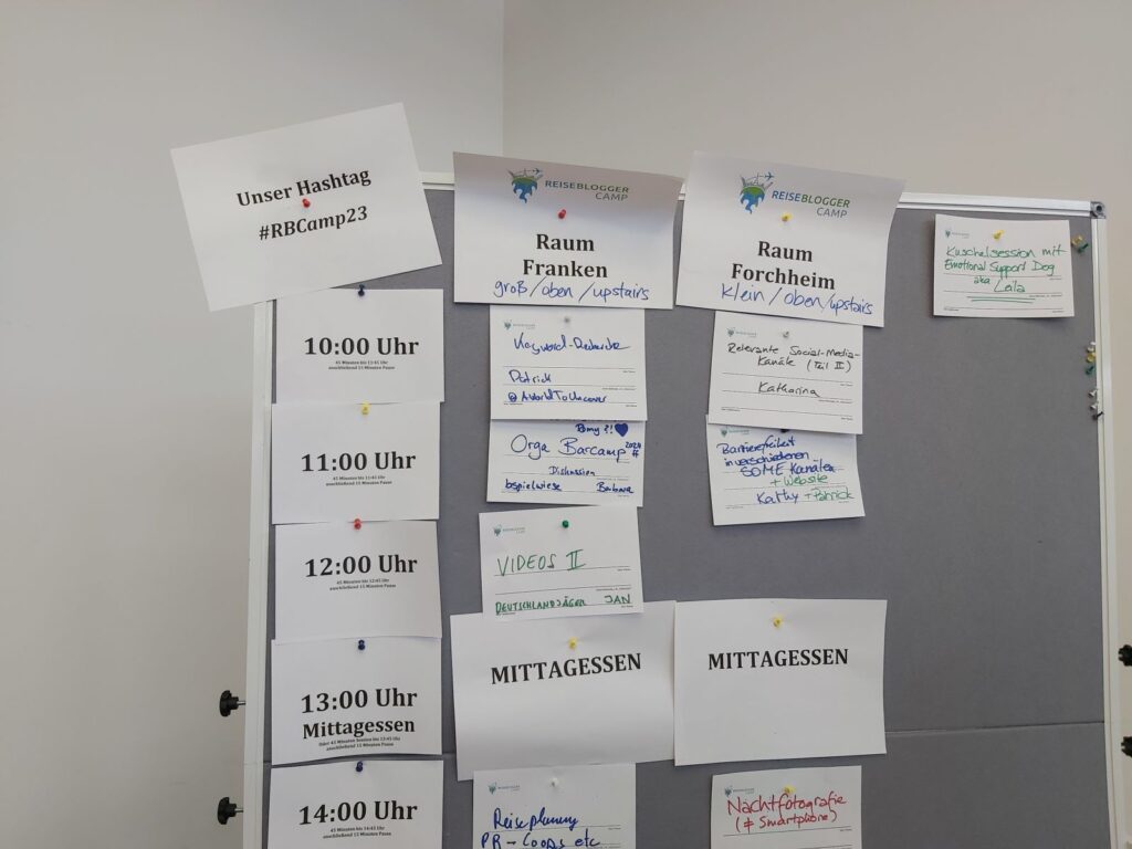 Sessionboard Tag 2 - #RBCamp23
