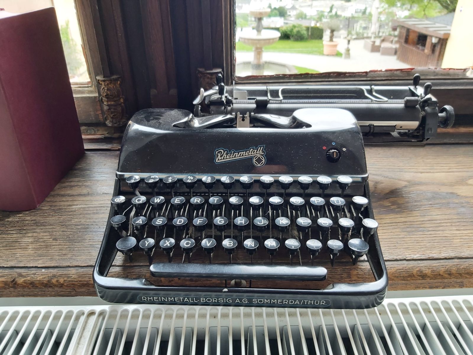 Ein Schreibmaschinenschätzchen der Rheinmetall-Borsig AG