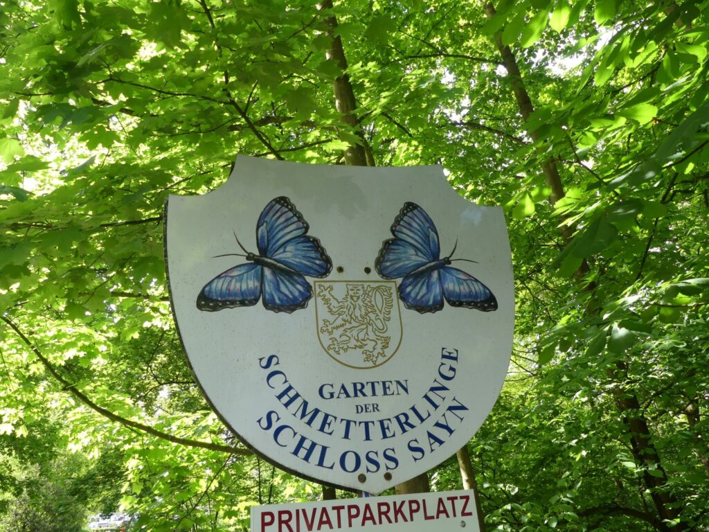 Garten der Schmetterlinge - Schloss Sayn