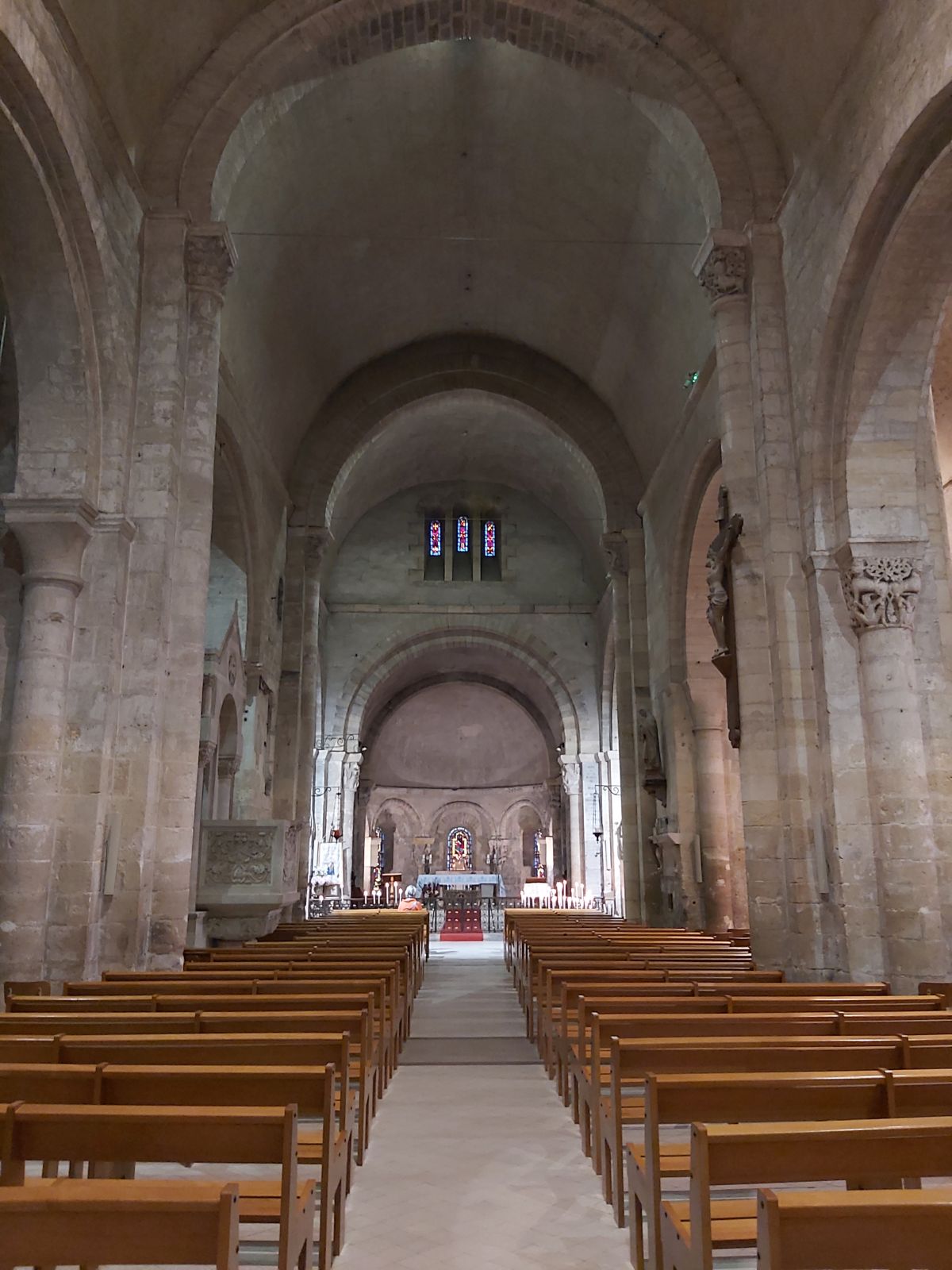 Im Inneren der Basilika