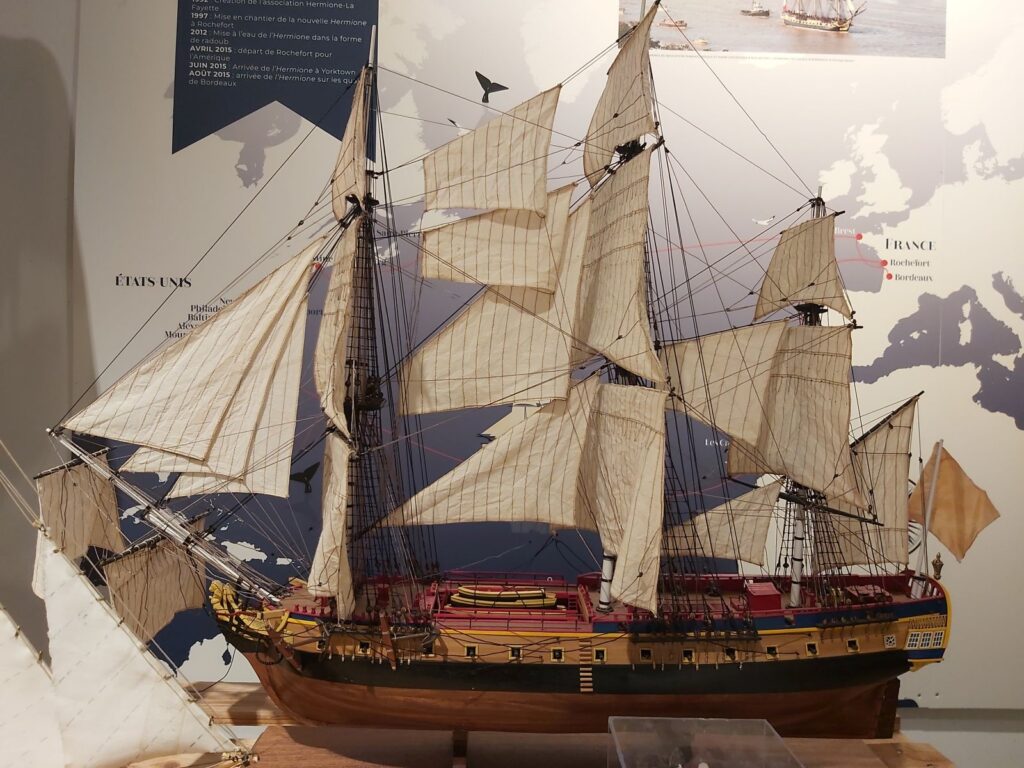 Hermione - das legendäre Schiff von La Fayette