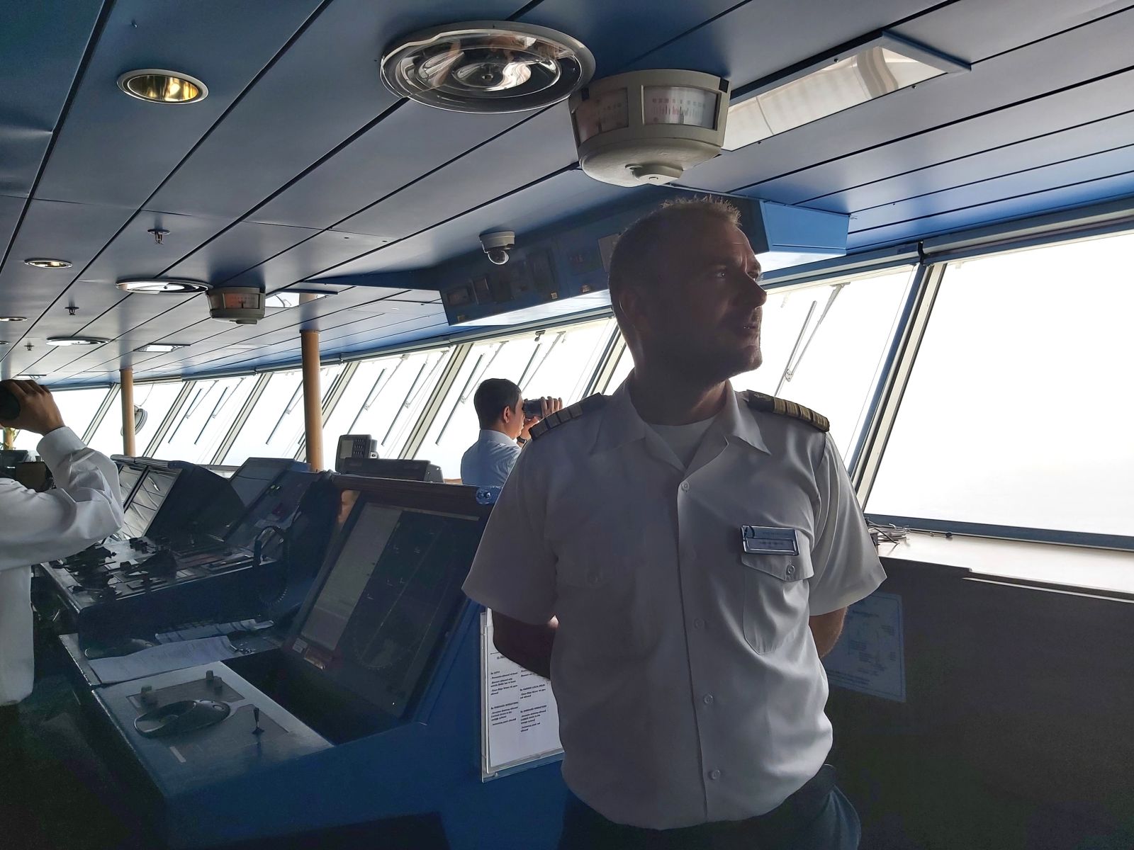 Kapitän Adrian Firsov - bald startet er auf Weltreise mit der Vasco da Gama