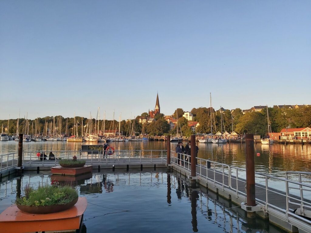 Flensburgs Flaniermeile am Wasser