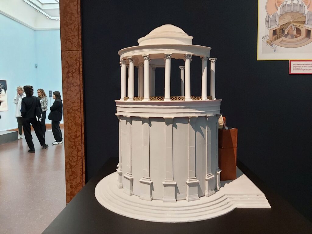 Ein Modell der Cenatio Rotunda