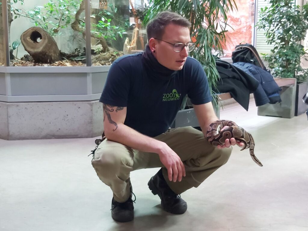 Daniel Waked, Tierarzt und Kurator im Zoo Neuwied