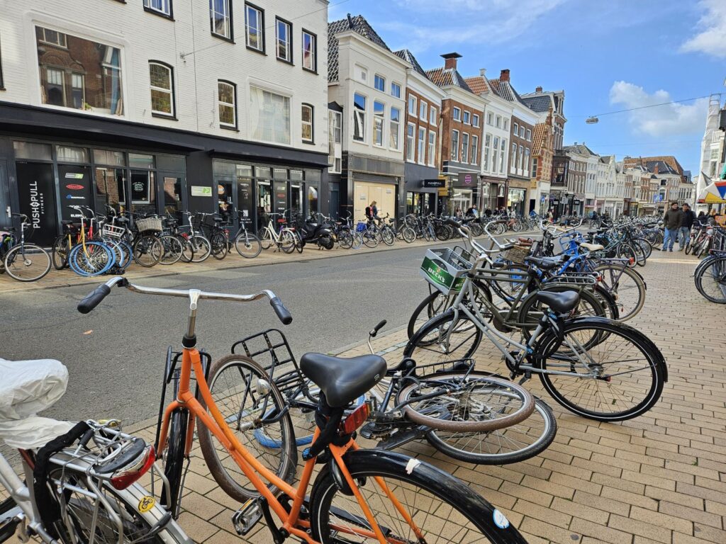 Groningen - Stadt der Fahrradfahrer