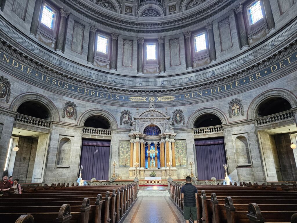 Das Innere der Marmorkirche, Kopenhagen