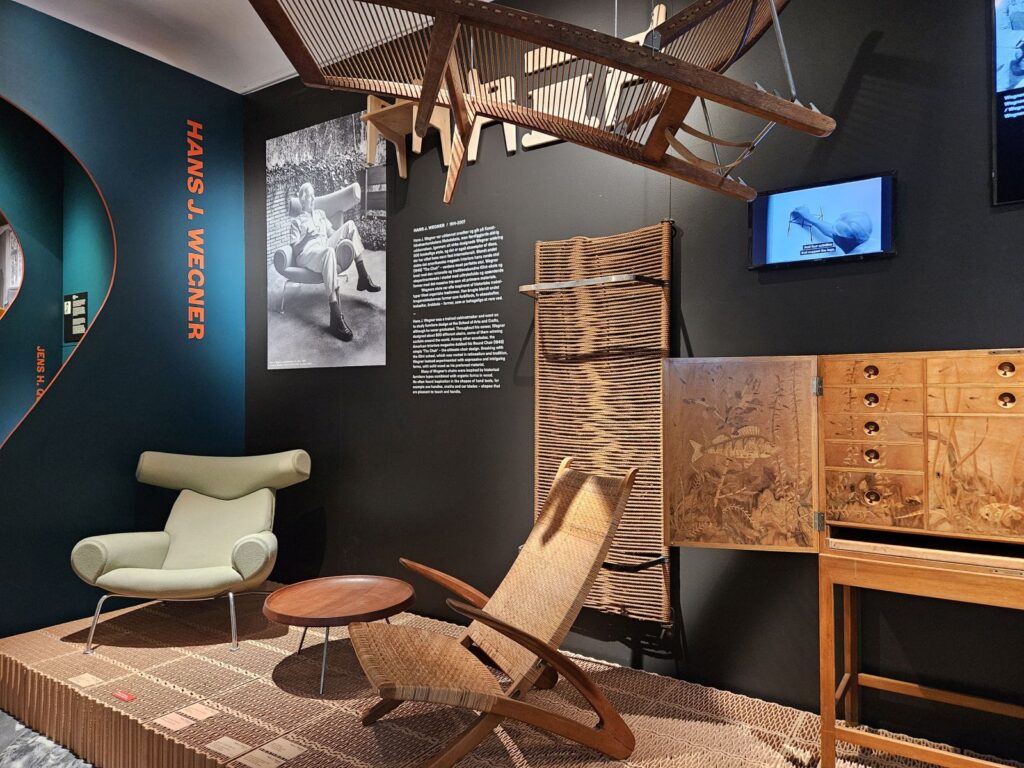 Designuniversum von Hans J. Wegner, im Designmuseum Kopenhagen