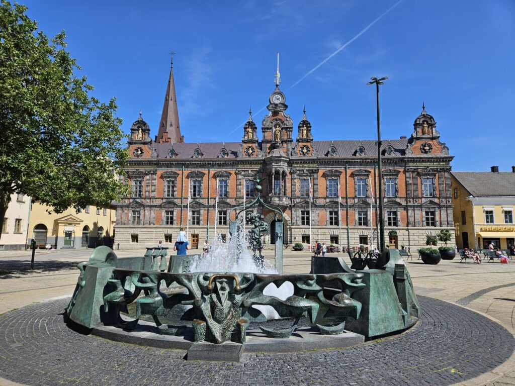 Stortorg - der zentrale Platz in Malmö - mit Blick auf das Rathaus