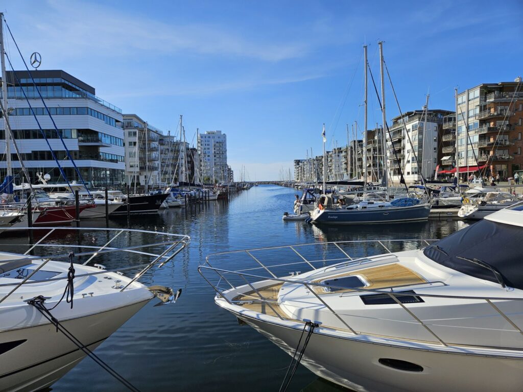 Der Jachthafen in Malmö