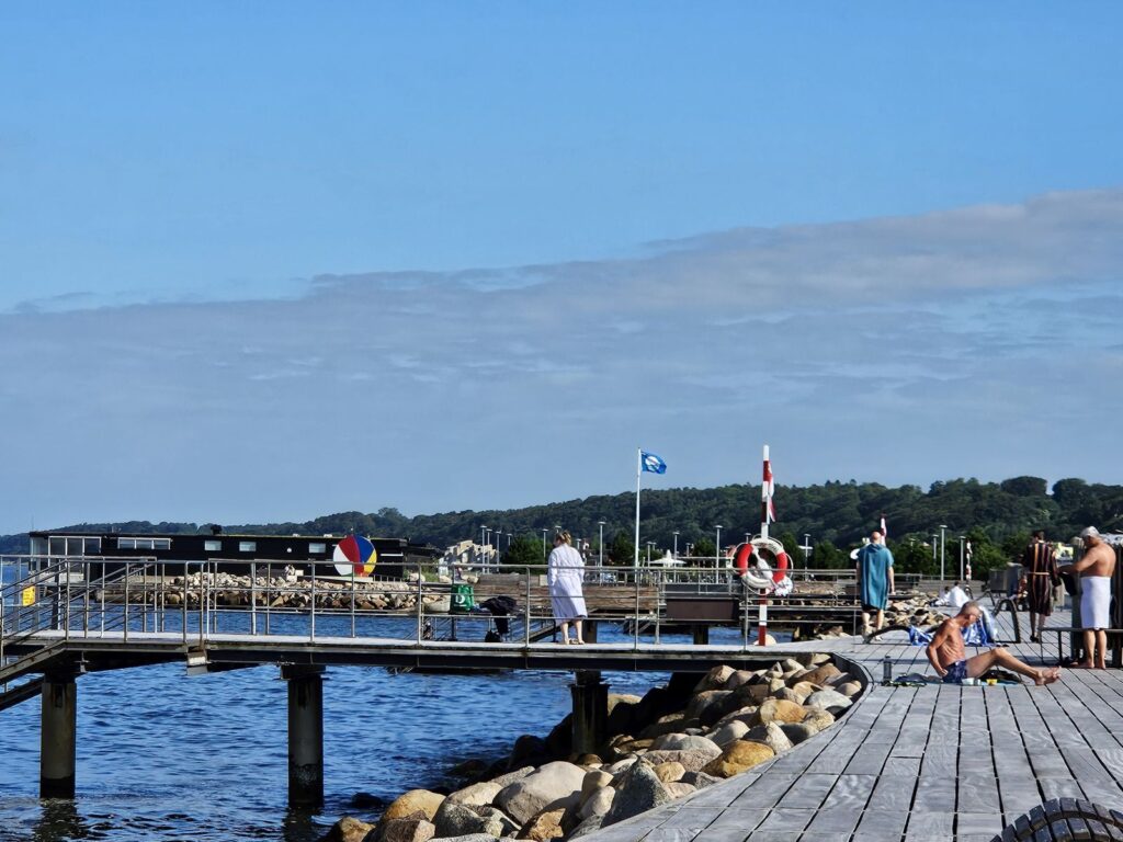 Schwedische Sommerfrische - am Beach Side Walk in Helsingborg