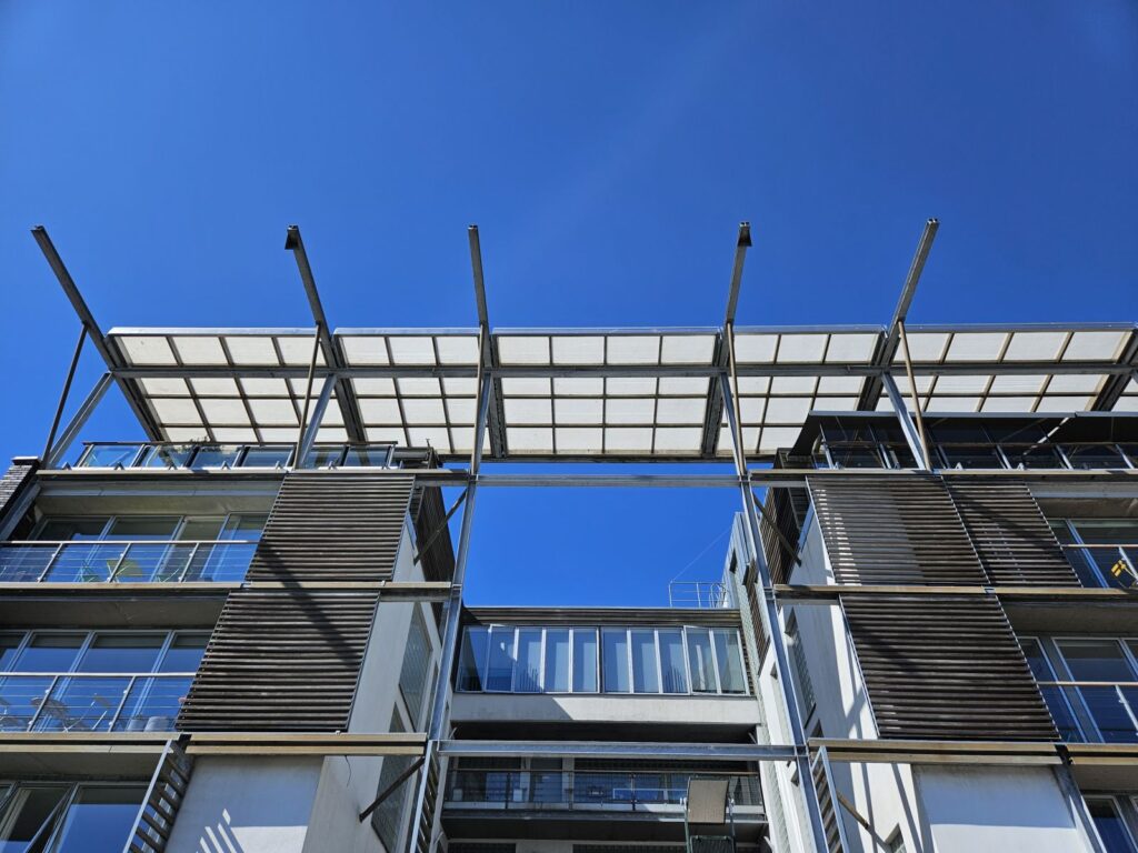 Luftige Architektur - am Westhafen in Malmö